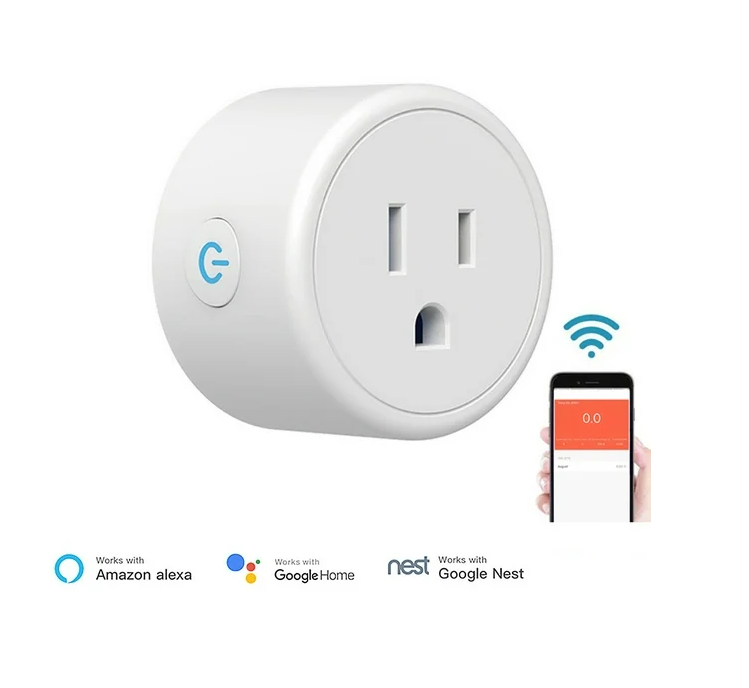 ENCHUFE ELÉCTRICO INTELIGENTE SMART WIFI CON CONTROL DE VOZ - 1
