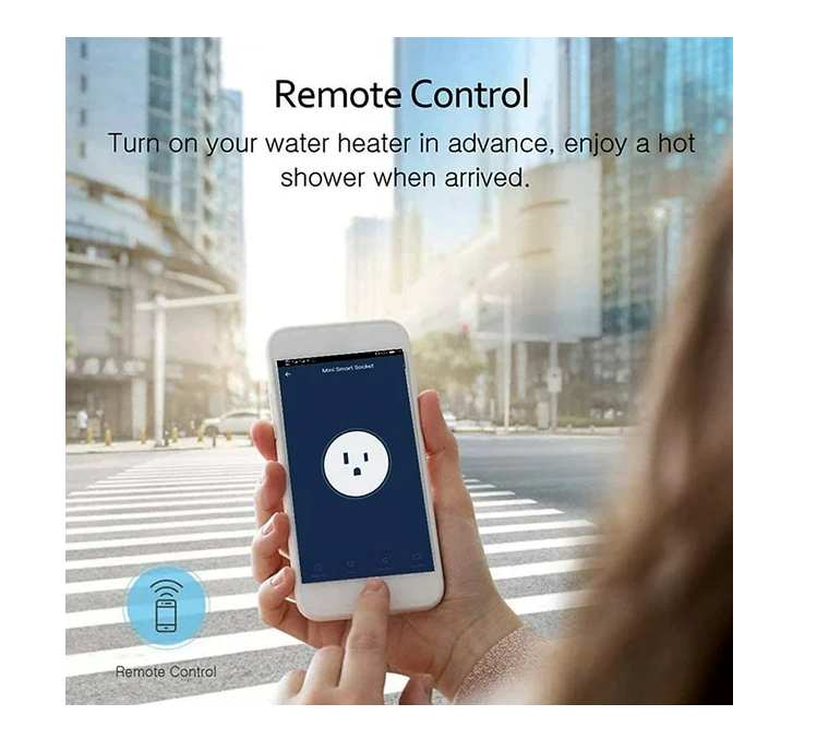 ENCHUFE ELÉCTRICO INTELIGENTE SMART WIFI CON CONTROL DE VOZ - 4