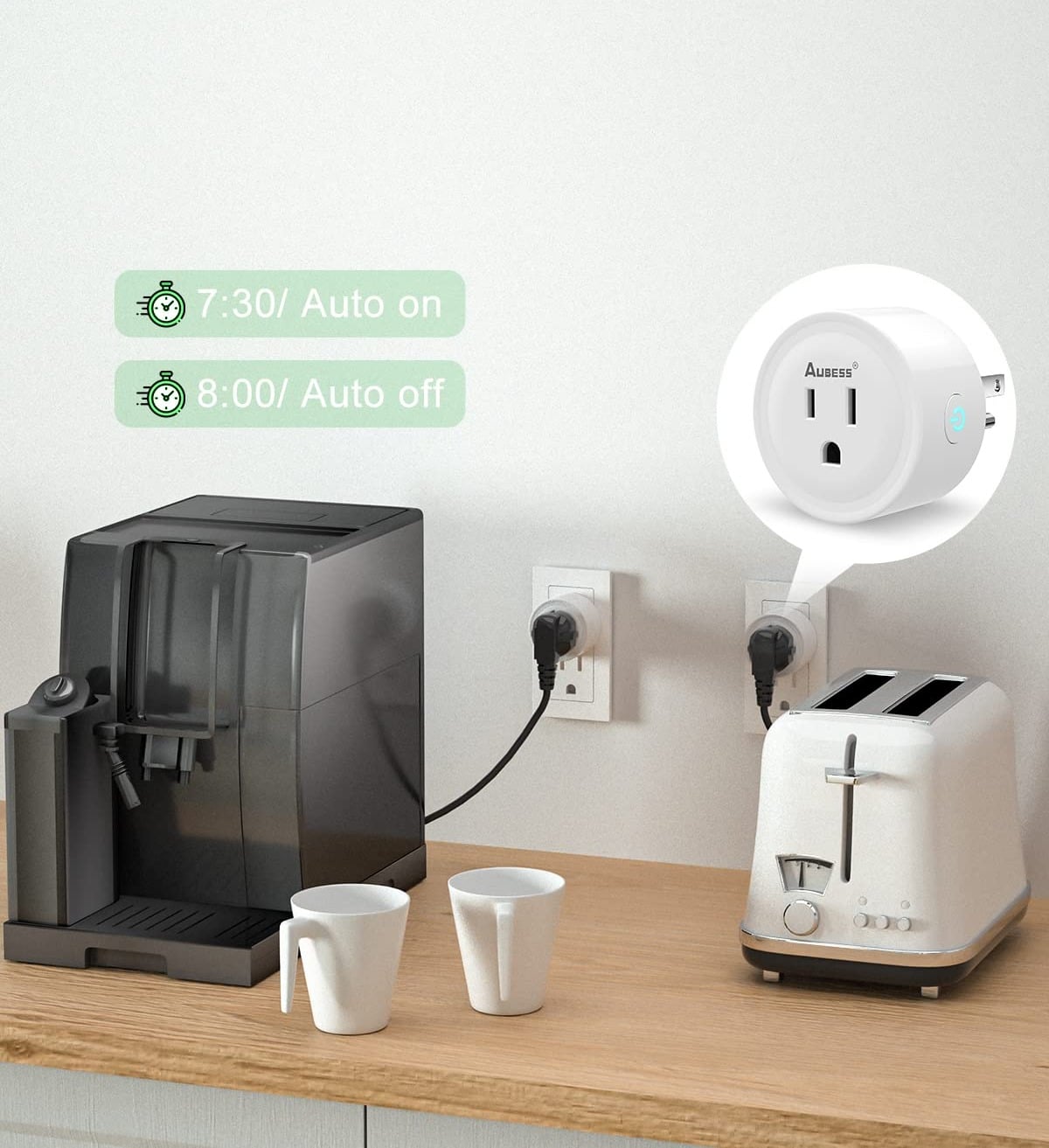 ENCHUFE ELÉCTRICO INTELIGENTE SMART WIFI CON CONTROL DE VOZ - 5