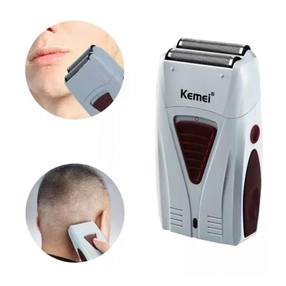 AFEITADORA PARA BARBERO PROFESIONAL KEMEI KM-3382 RECARGABLE PORTÁTIL - 2