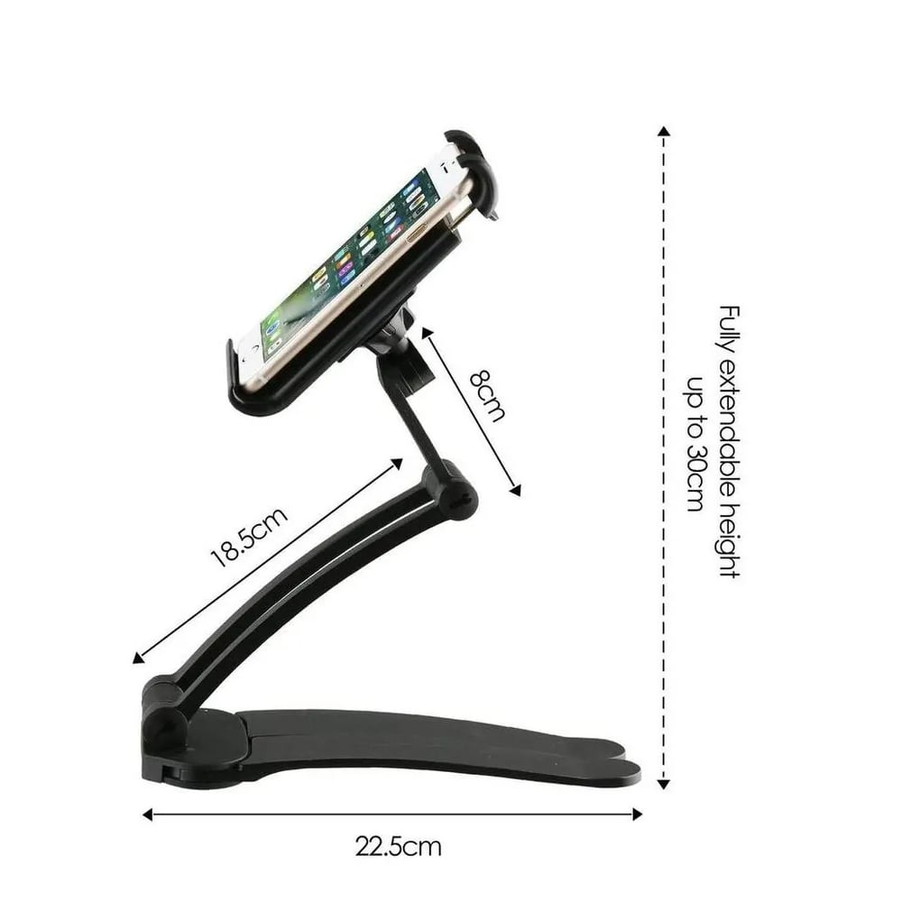 SOPORTE PARA TELÉFONO MÓVIL CELULAR SMARTPHONE TABLET IPAD PARA MESA O PARED - 2