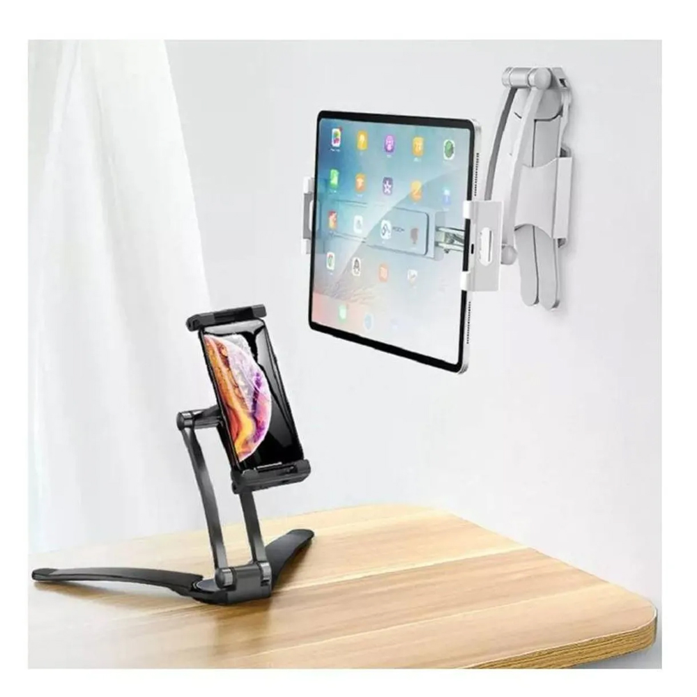 SOPORTE PARA TELÉFONO MÓVIL CELULAR SMARTPHONE TABLET IPAD PARA MESA O PARED - 8