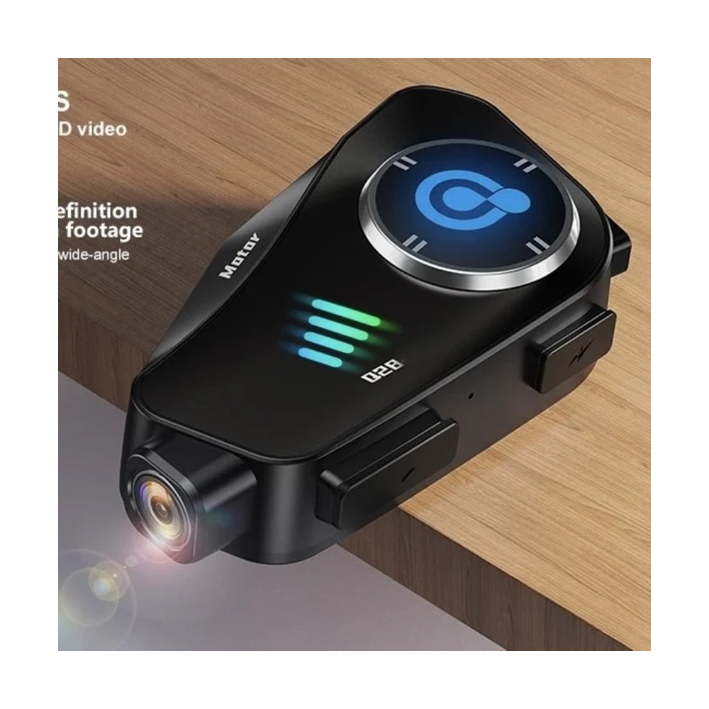 AURICULARES BLUETOOTH 5.3 PARA CASCO DE MOTO CON CÁMARA HD 1080P WIFI IPX6 MT-Q28 - 4