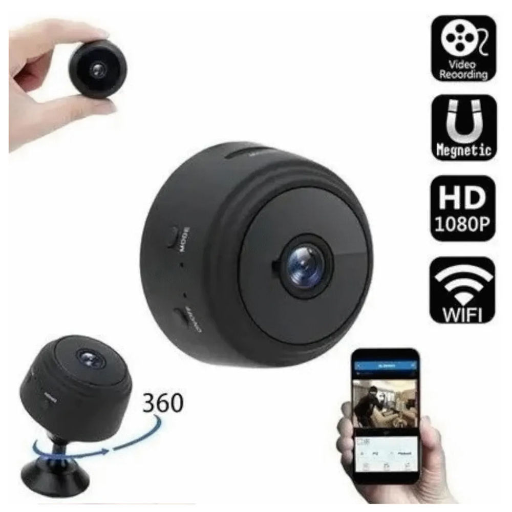 MINI CAMARA SEGURIDAD HD CÁMARA ESPÍA VIGILANCIA IP SENSOR V380 - 4