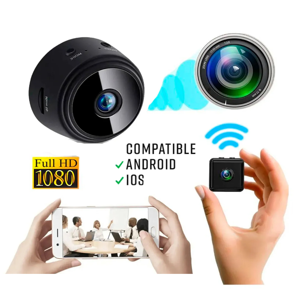 MINI CAMARA SEGURIDAD HD CÁMARA ESPÍA VIGILANCIA IP SENSOR V380 - 5