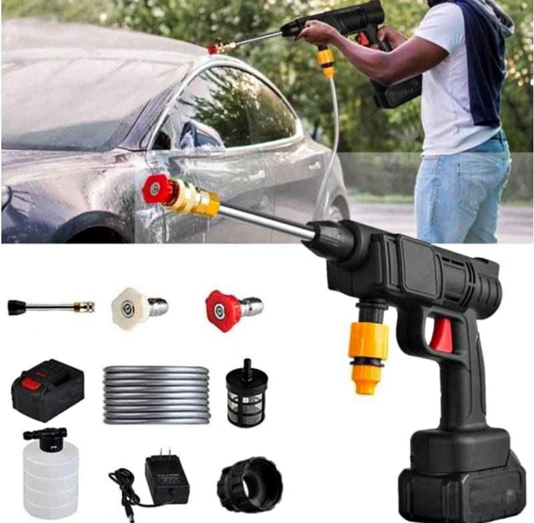 HIDROLAVADORA INALÁMBRICA HIDROJET PORTÁTIL LAVADO 2 BATERÍAS 48V - 1