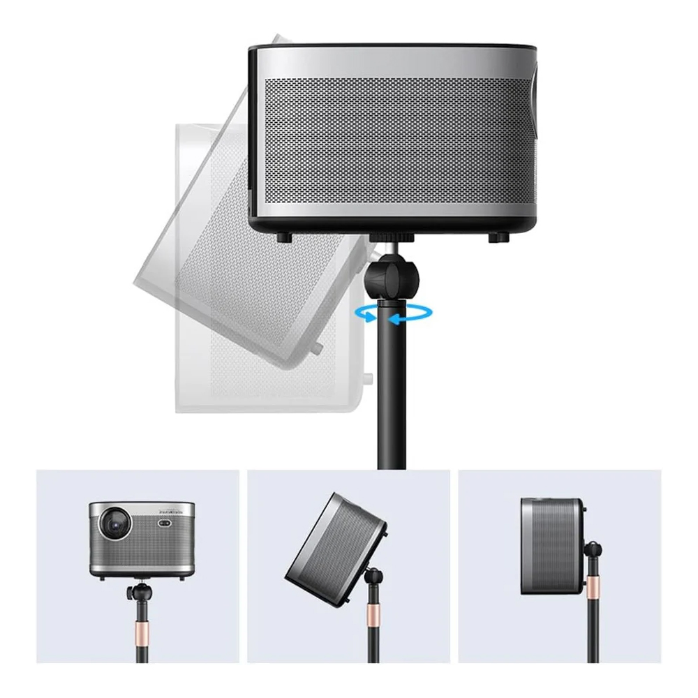 BASE SOPORTE PARA PROYECTOR VIDEOBEAM MULTIUSO 136 CM AJUSTABLE ROSCA 1/4 - 2