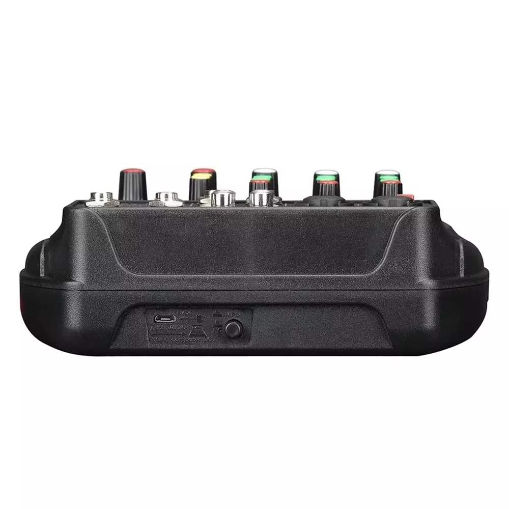 CONSOLA MEZCLADOR DE 4 CANALES DE AUDIO BLUETOOTH MIXER SONIDO 48V - 5