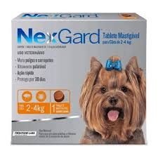 NEXGARD 11.3 MG PERROS (2 KG A 4 KG) X 1 TABLETA - 1