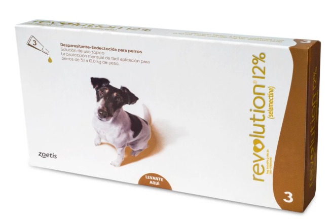 REVOLUTION 12% X 0.5ML (5.1-10 KG) (CAFÉ) – CAJA 3 UNIDADES - 1