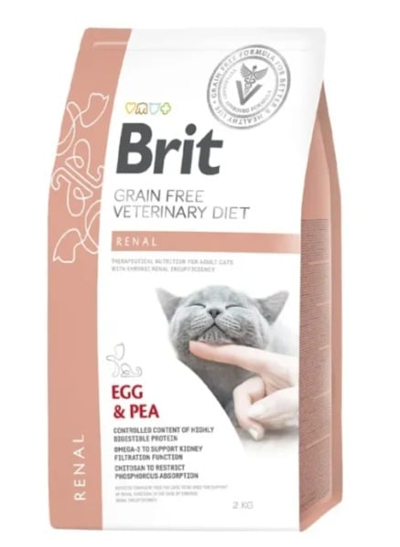 BRIT VET CAT RENAL 2KG - 1