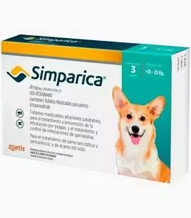 SIMPÁRICA (10 A 20 KG) X 3 TAB - 1