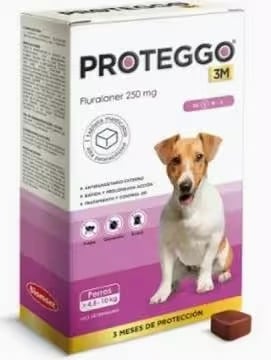PROTEGGO 3M 250 MG - 4.5 A 10 KG - 1 TAB X 3 MESES - 1