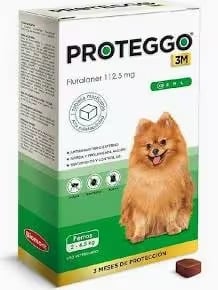 PROTEGGO 3M 112.5 MG - 2.5 A 4.5 KG - 1 TAB X 3 MESES - 1