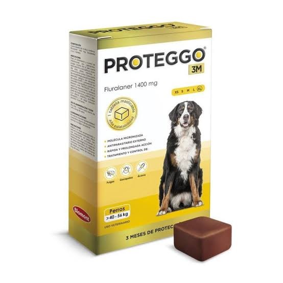 PROTEGGO 3M 1400 MG - 40 A 56 KG - 1 TAB X 3 MESES - 1