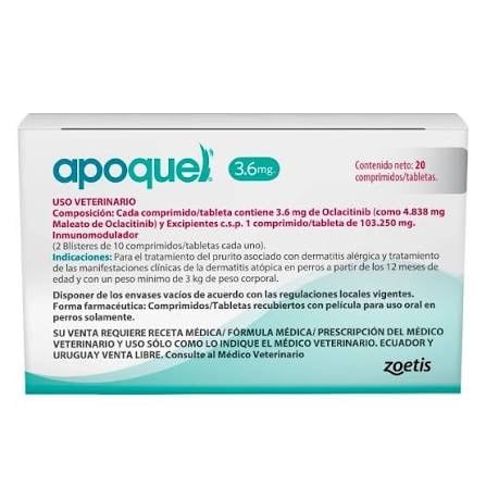 APOQUEL 3.6 MG X 20 TAB - 1