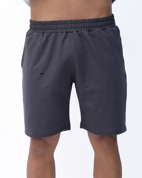 SHORTH FRESH TERRY-GRIS - 1