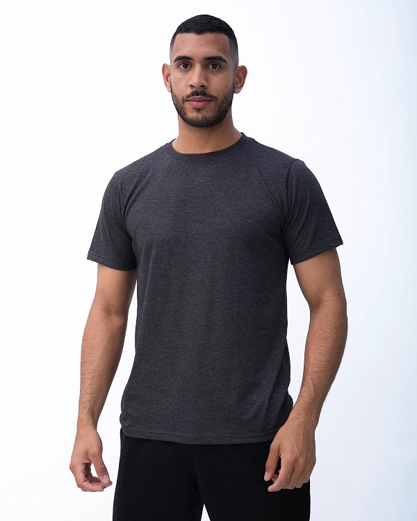 POLO BASICO GRIS OSCURO - 1