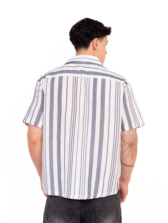 CAMISA DE LINO GRIS - 3