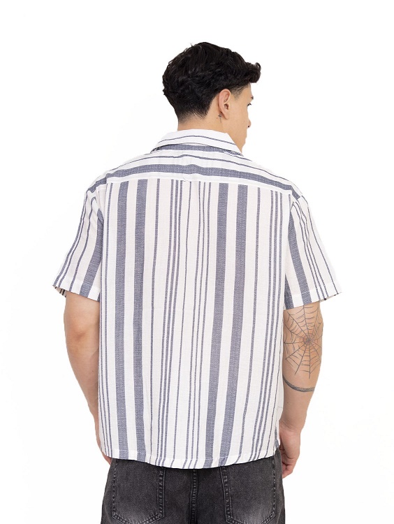 CAMISA DE LINO GRIS - 3