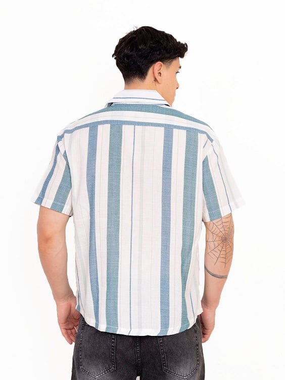 CAMISAS DE LINO VERDE JADE - 2