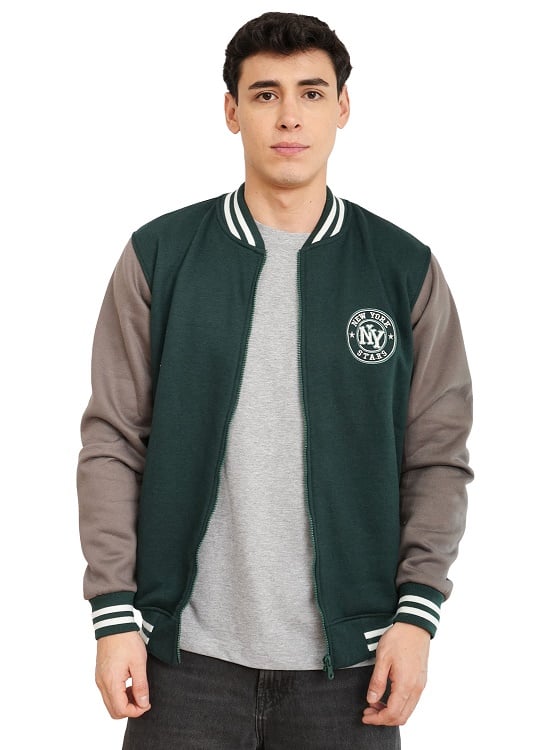 CASACA NEW SPORT -VERDE BOTELLA - 1