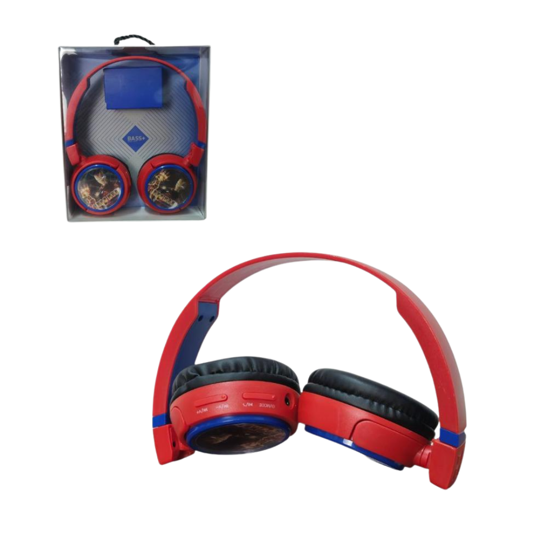 AUDÍFONOS CONEXIÓN BLUETOOTH CON DISEÑO PARA NIÑOS - 3