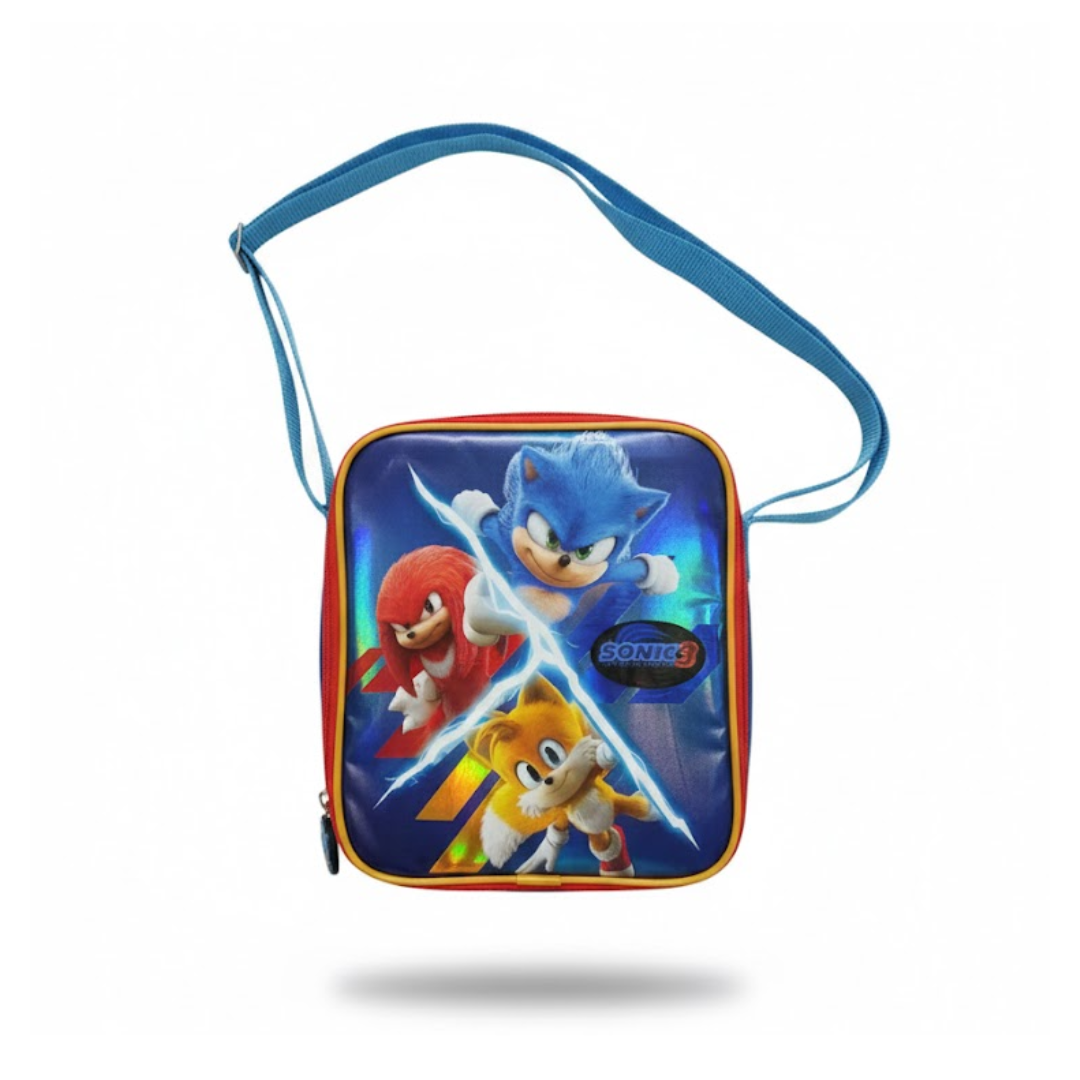 MOCHILA SONIC 3 EN 1 PARA NIÑOS MULTIPACK ESCOLAR - 5