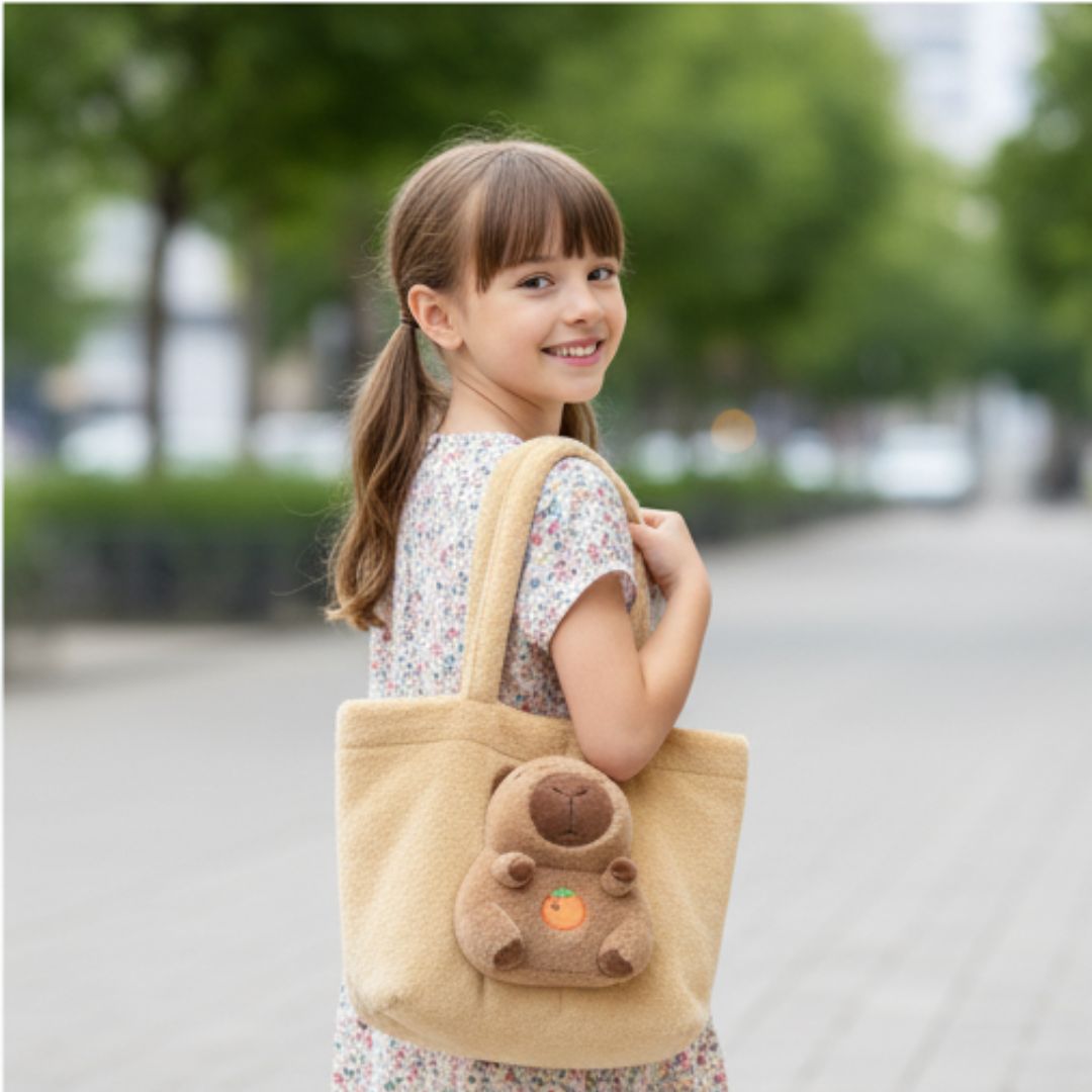 BOLSO BEIGE CAPIBARA EL ACCESORIO MODA QUE TODOS QUIEREN - 5