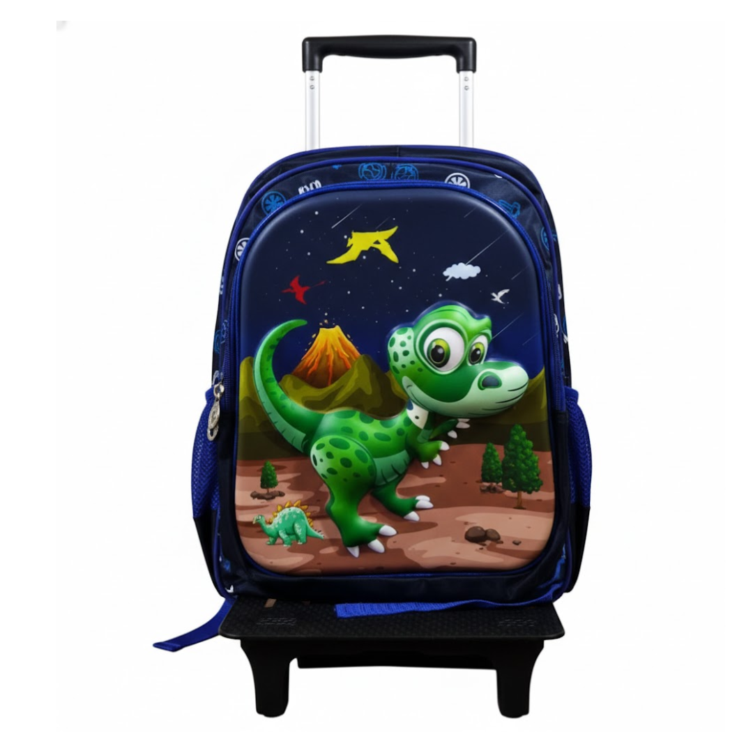 PACK MOCHILA CON RUEDITAS CON LONCHERA Y CARTUCHERA NIÑOS - 3