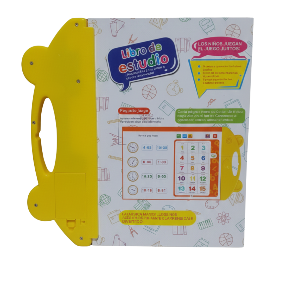 JUEGO MESA LIBRO DIDÁCTICO BILINGÜE NIÑOS SONIDO ESTIMULACIÓN - 5