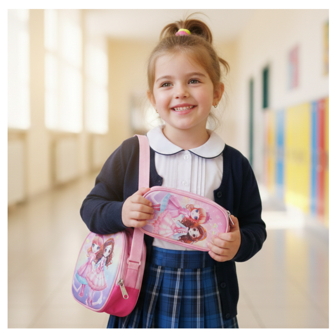 MOCHILA PARA NIÑAS 3 EN 1 MULTIPACK REGRESO AL COLEGIO MEGAPACK INFANTIL - 2
