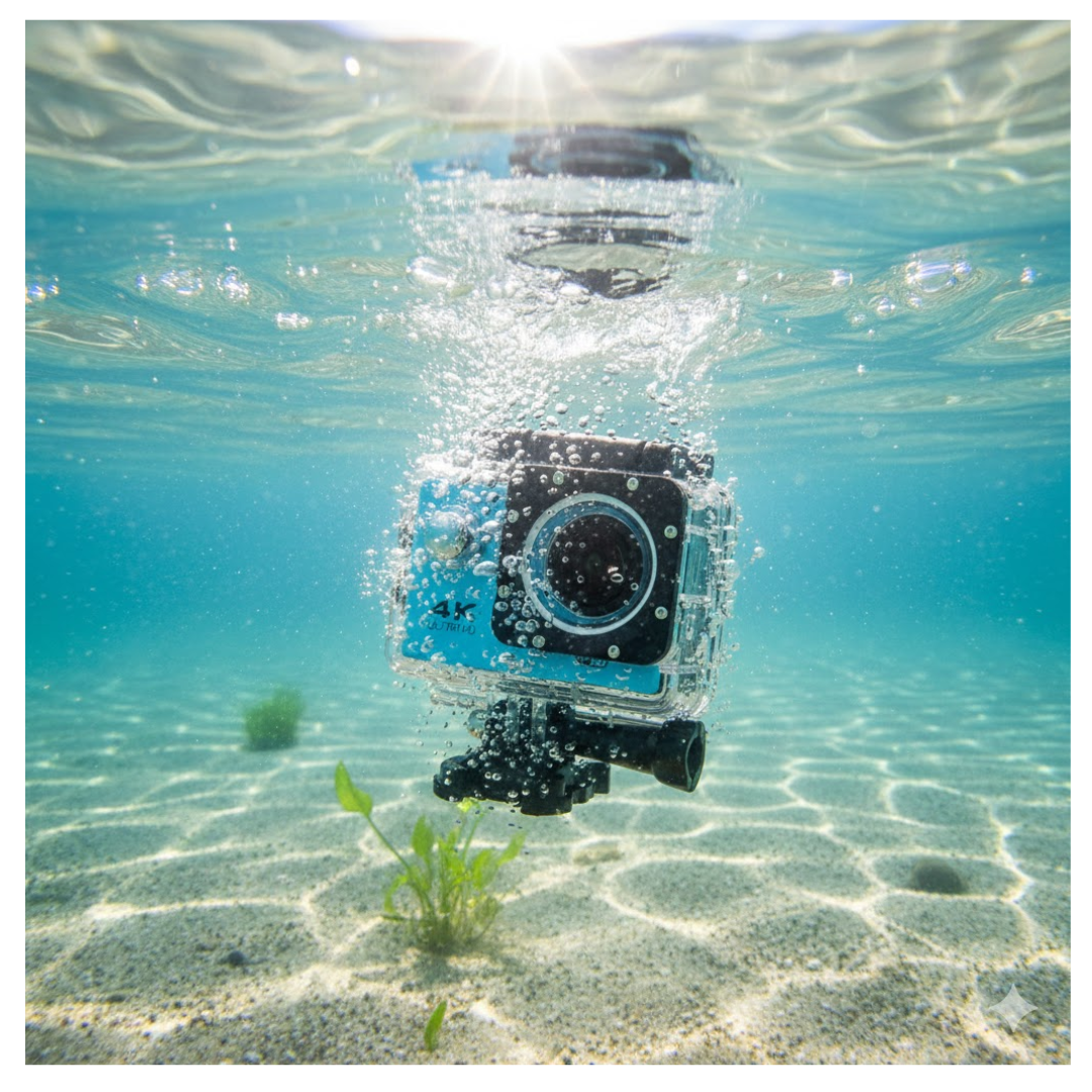 CÁMARA GO PRO ULTRA HD 4K 16 MP NEGRO / CÁMARA DEPORTIVA SPORT / ACUÁTICA Y PORTABLE - 4