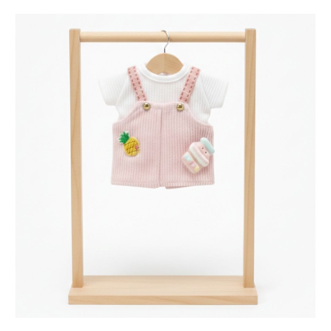 ROPA PARA LABUBU CONJUNTO ROSA - 3