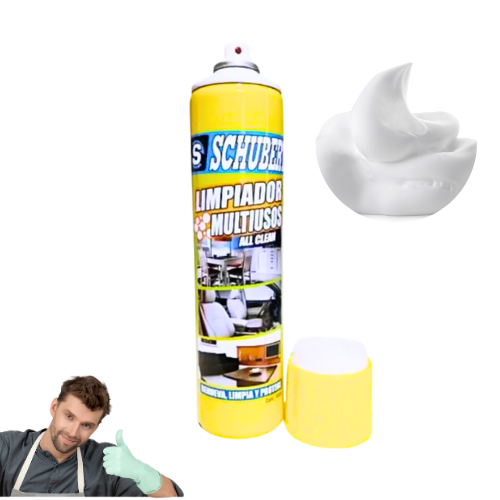 LIMPIADOR MULTIUSOS SCHUBERT EN ESPUMA ECOLÓGICA CON AROMA A LIMÓN - 1
