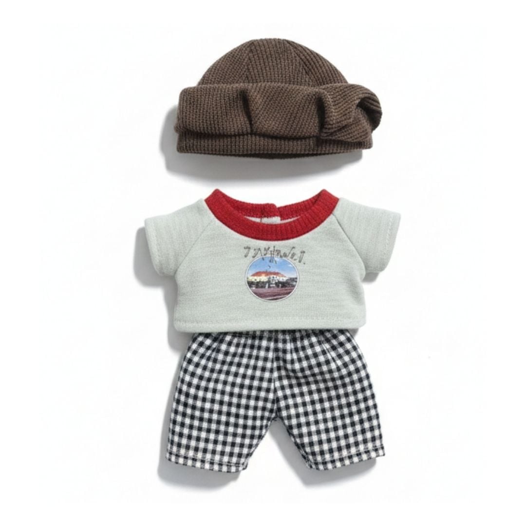 ROPA PARA LABUBU  CONJUNTO 3 PIEZAS CASUAL - 2