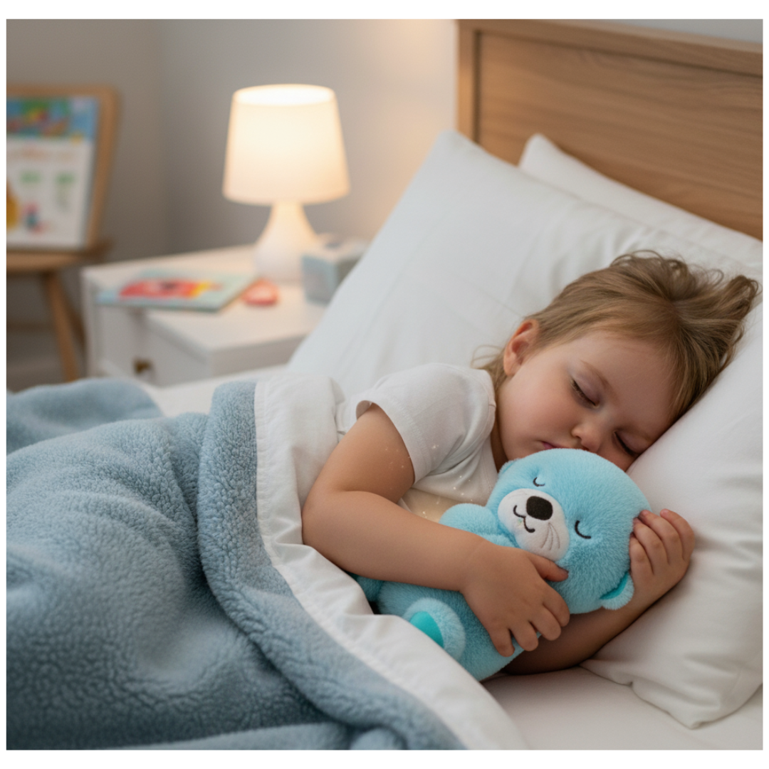 PELUCHE NUTRIA DORMILONA HORA DEL SUEÑO PERFECTO PARA BEBÉS - 2