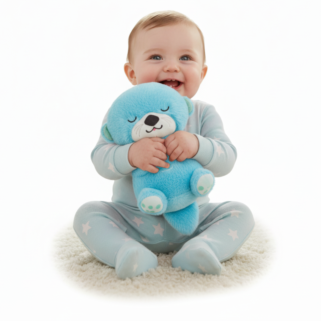 PELUCHE NUTRIA DORMILONA HORA DEL SUEÑO PERFECTO PARA BEBÉS - 4