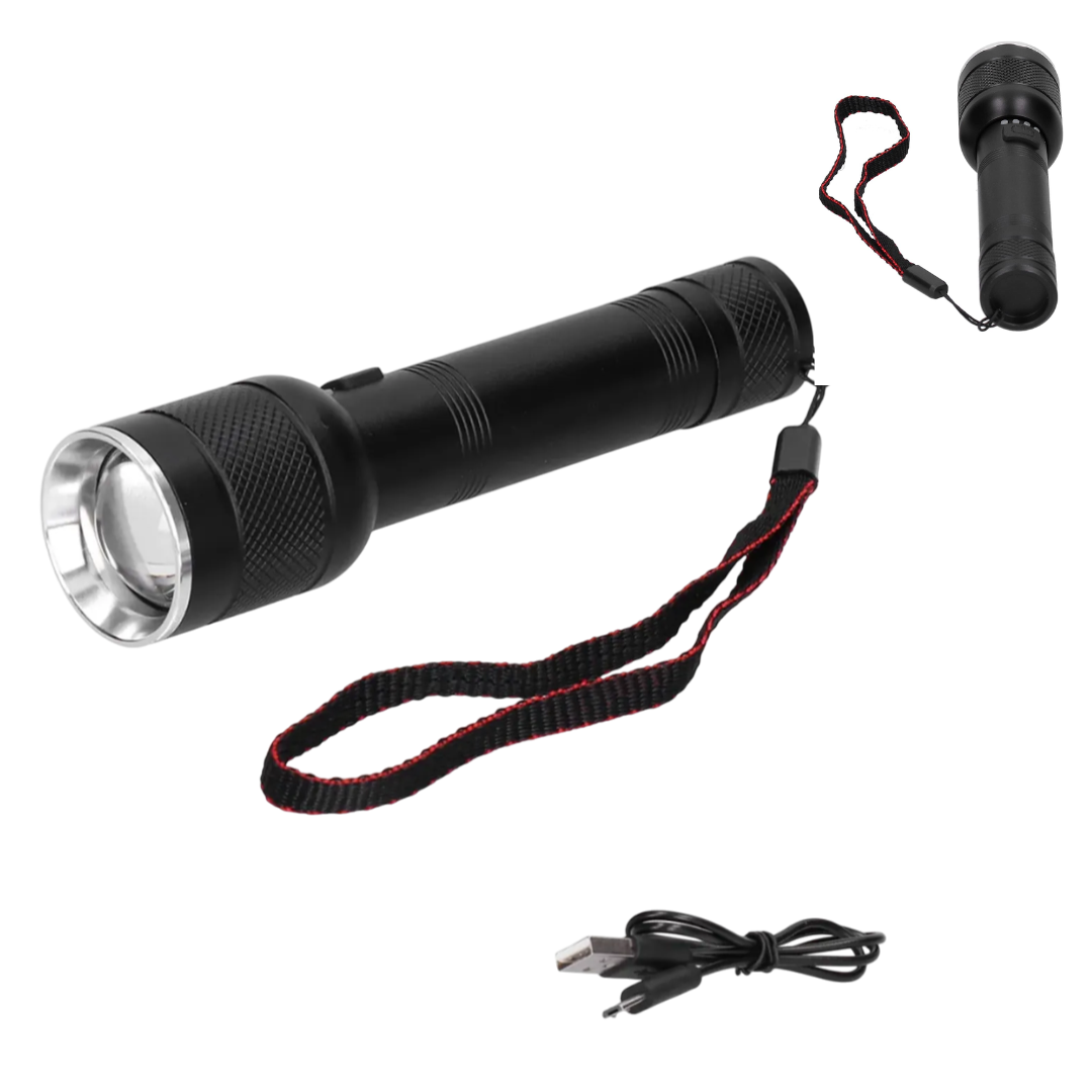 LINTERNAS 2000LM BRIGHTNESS SUPER POTENTE CON LUZ REFLECTANTE - 1