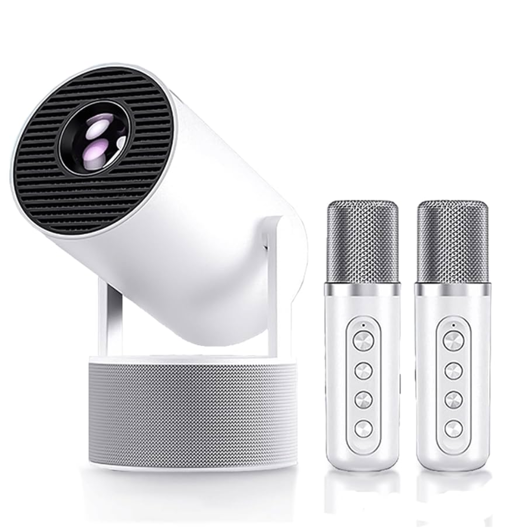 PROYECTOR PORTÁTIL WESTMINTER HN P -200 PRO WIFI 3700 LÚMENES ANDROID BLANCO - 1