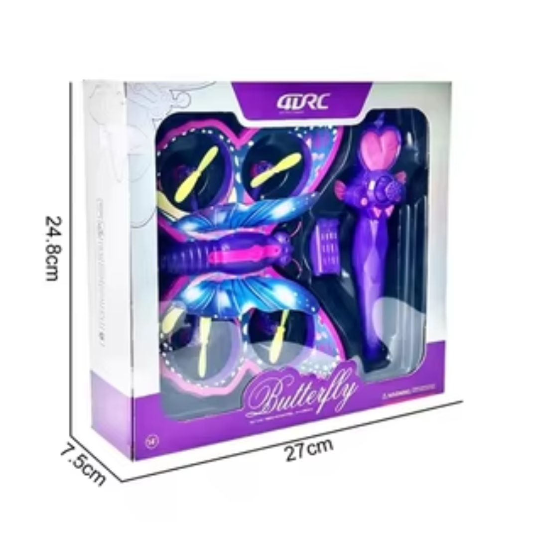 DRON MARIPOSA CONTROL ENCANTADOR - IDEAL PARA LA PRINCESA DE LA CASA - 3