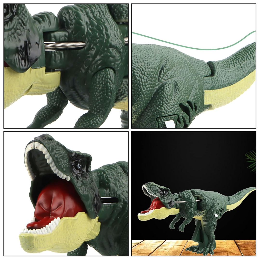 DINO ZAZA ROAR ROAR JUGUETE VIRAL TIKTOK PARA NIÑOS Y ADULTOS LUCES SONIDO REALISTA - 4