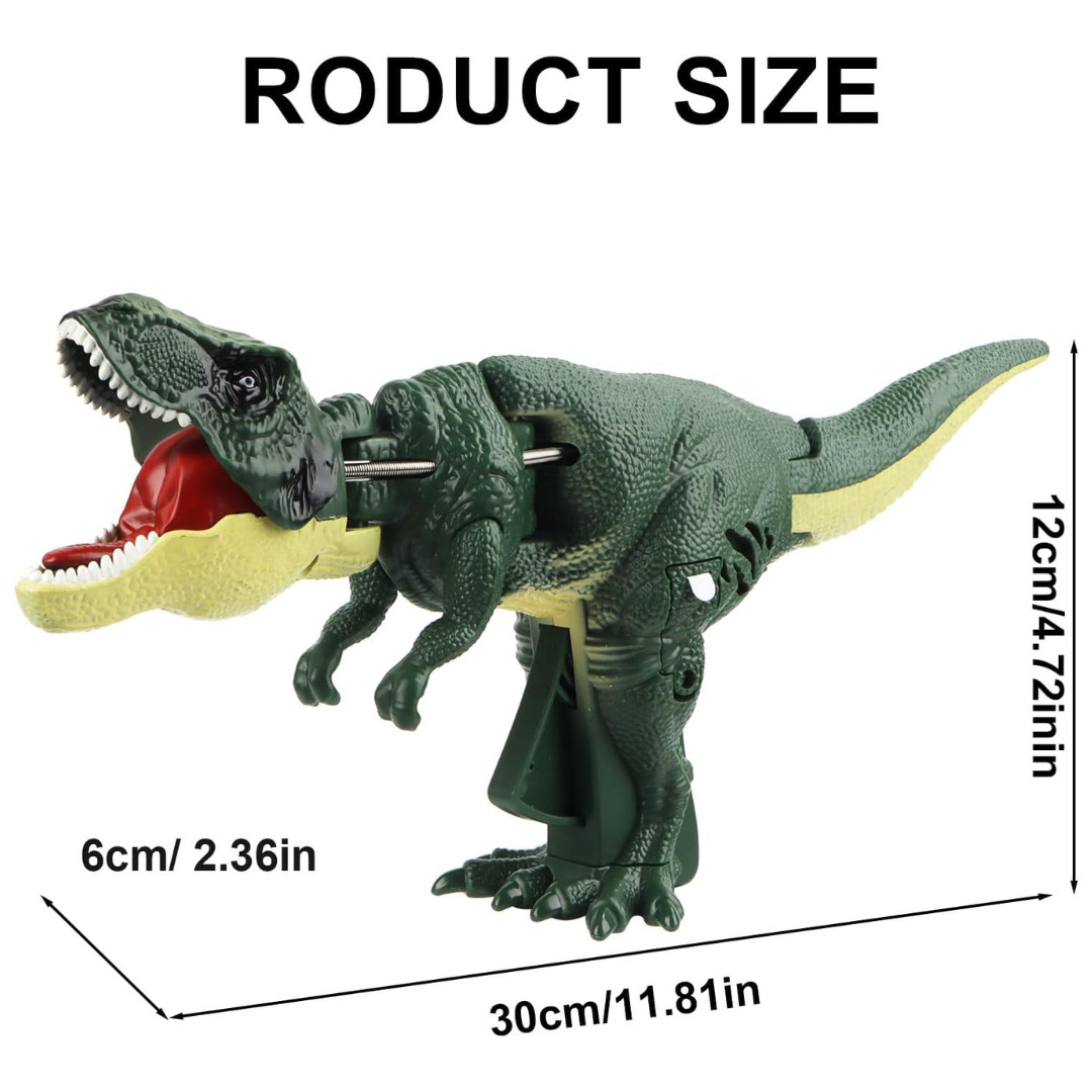 DINO ZAZA ROAR ROAR JUGUETE VIRAL TIKTOK PARA NIÑOS Y ADULTOS LUCES SONIDO REALISTA - 9