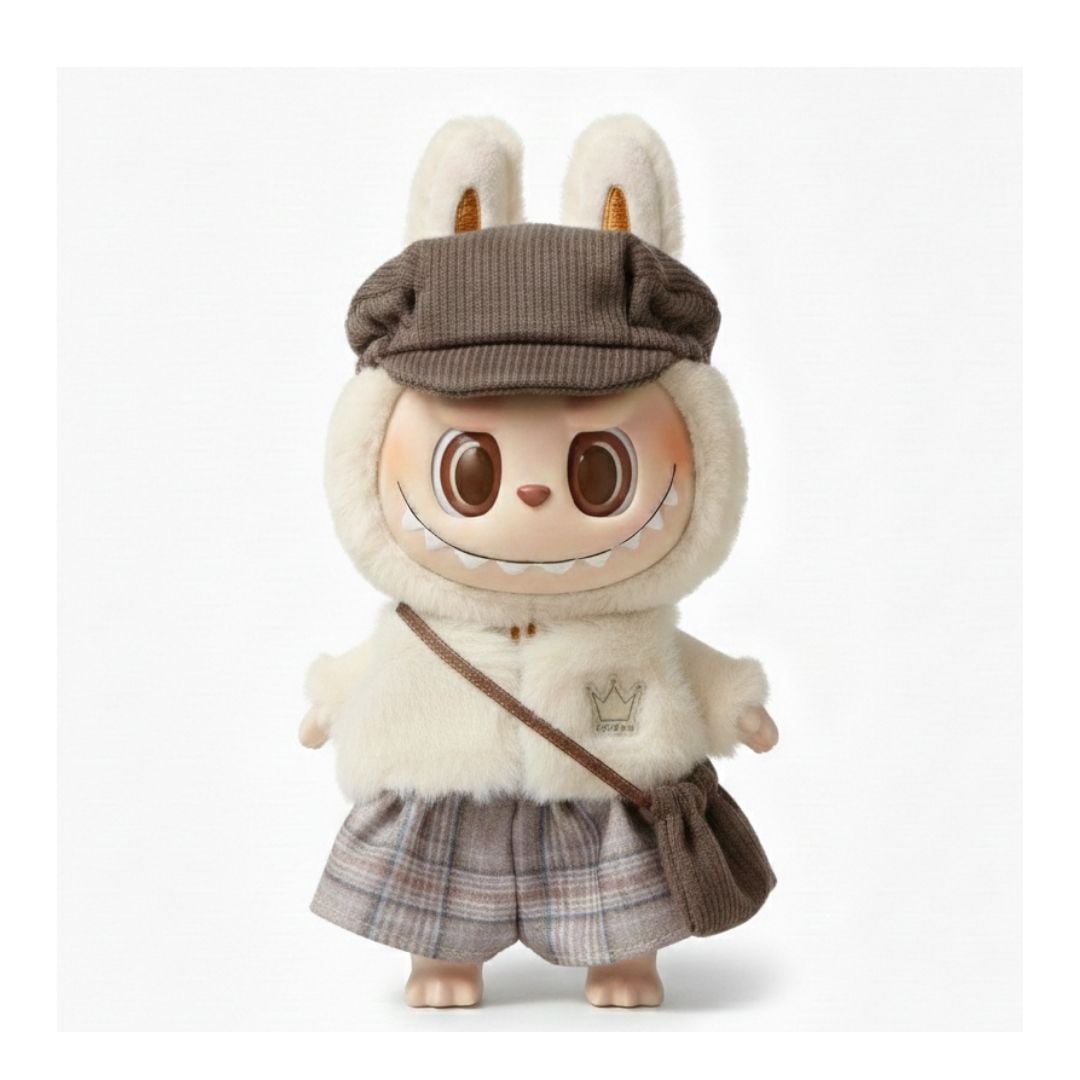 CONJUNTO DE ROPA PARA PELUCHE LABUBU KAWAII - 1