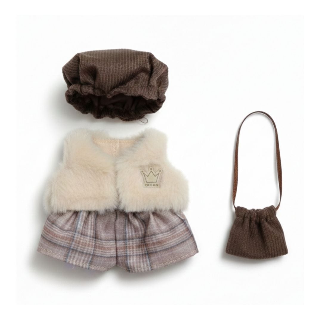 CONJUNTO DE ROPA PARA PELUCHE LABUBU KAWAII - 2