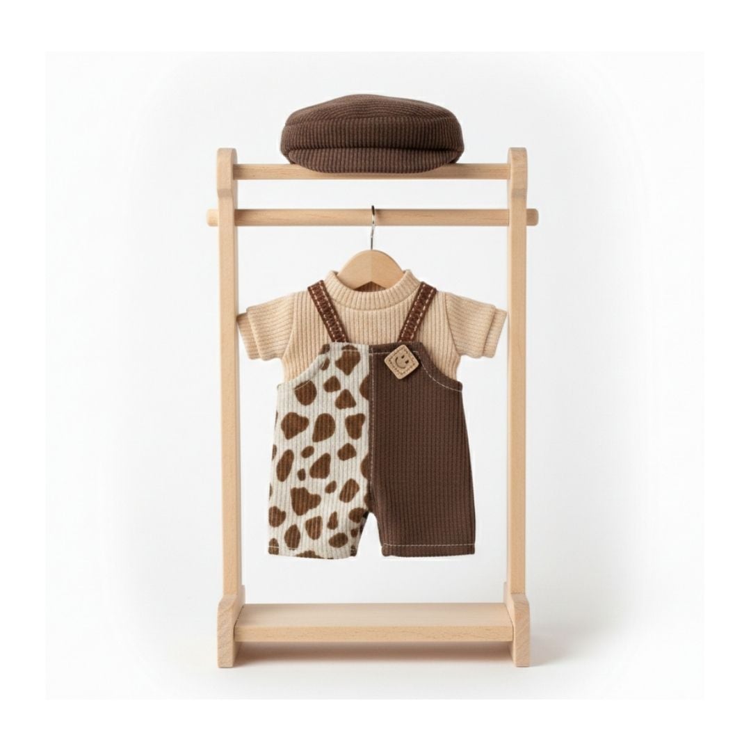 CONJUTO DE ROPA PARA PELUCHE BU-BU CON GORRITA - 3
