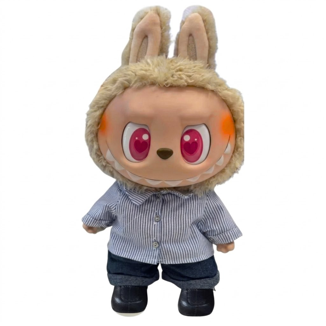 LABUBU PELUCHE PARA NIÑOS Y ADULTOS / HAVE A SEAT DUPE PELUCHE GRANDE 30CM - 1
