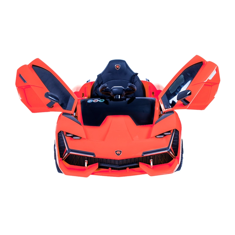 CARRO ELECTRONICO LAMBORGUINI MUSICAL PARA NIÑOS COLOR ROJO - 2