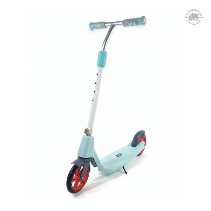 SCOOTER CELESTE INFANTIL GRANDE PARA NIÑOS DE 8–12 AÑOS RESISTENTE Y AJUSTABLE - 1