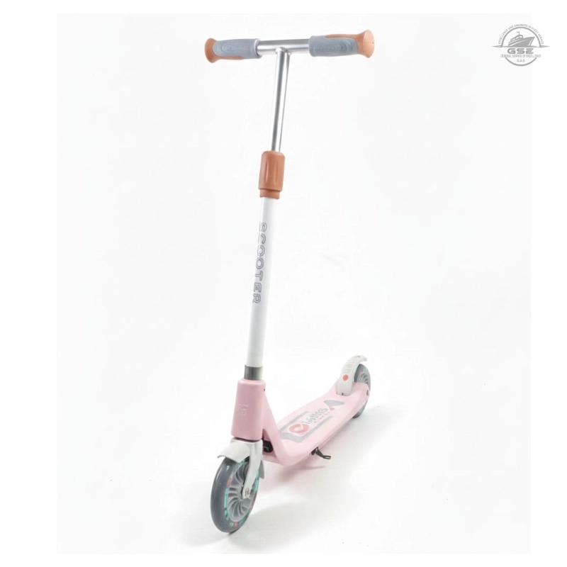 SCOOTER ROSADO INFANTIL GRANDE PARA NIÑOS DE 8–12 AÑOS RESISTENTE Y AJUSTABLE - 1